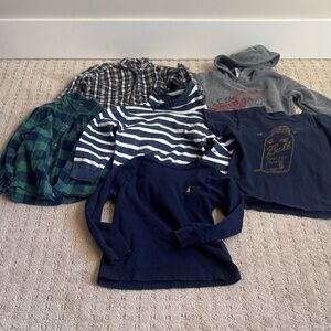 Navy Blue Kids Shirt lot